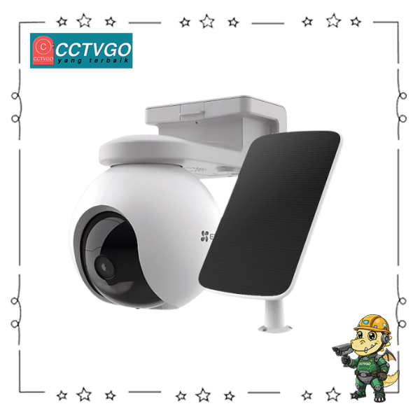 EZVIZ HB8 4MP 2K+ Pan & Tilt WiFi Battery Camera 10.400mAh