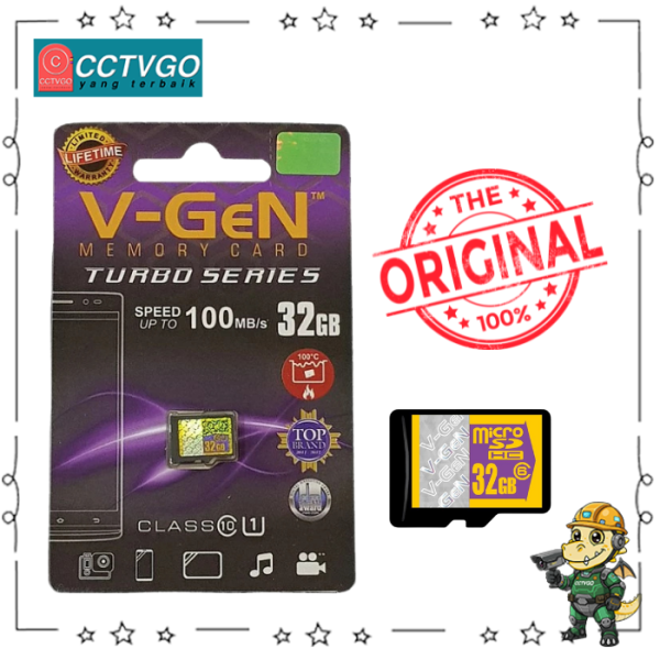 V-GEN Turbo Series Micro SD Micro SD [32 GB/ 100 Mbps / Non Adapter]