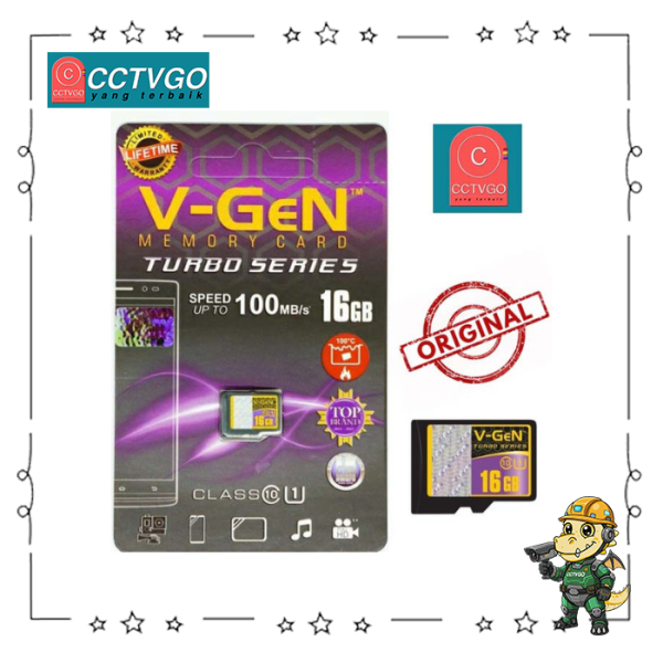 V-GEN Turbo Series Micro SD Micro SD [16 GB/ 100 Mbps / Non Adapter]