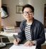 Portrait of smart Asian student boy