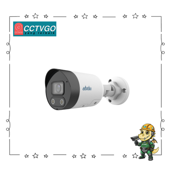 Advidia M-89-F-L 8MP HD Intelligent IR Bullet Network Camera