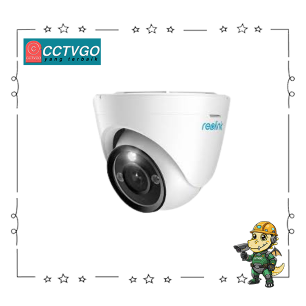 Reolink P344 (RLC-1224A) Smart 12MP UHD PoE Security Camera with Spotlight