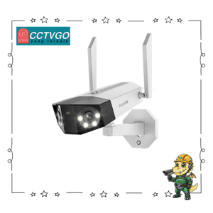 Reolink Duo 2 WiFi 4K 8MP Wi-Fi 6 Plug-in Camera with 180° Panorama