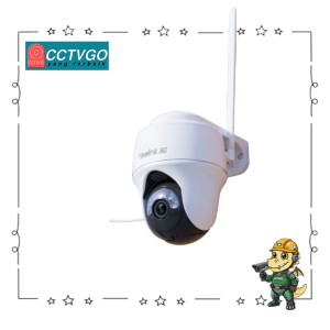 Reolink Go PT Ultra Smart 4K 8MP Wireless 4G LTE PT Battery Camera with Color Night Vision