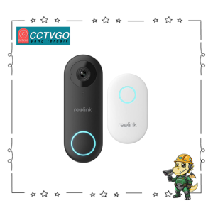 Reolink Video Doorbell PoE Smart 2K+ Wired PoE Video Doorbell with Chime