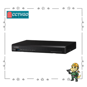 i-Pro WJ-NU300KG New higher secure level and easy installation NVRs with a build-in PoE+ switch