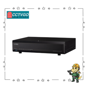 i-Pro WJ-NU301KG New higher secure level and easy installation NVRs with a build-in PoE+ switch