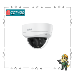 Reolink P437 Smart 4K PoE IK10 Camera with 5X Optical Zoom